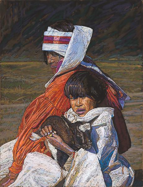 Bill-Baker-Goat-Girl-25x19