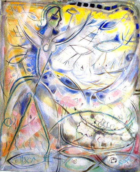 Bill_Rane,_Sea_Forms,25x21,_oil_on_canvas