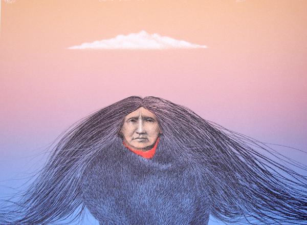 Frank-Howell,-Cloud-Dreamer,-Lithograph