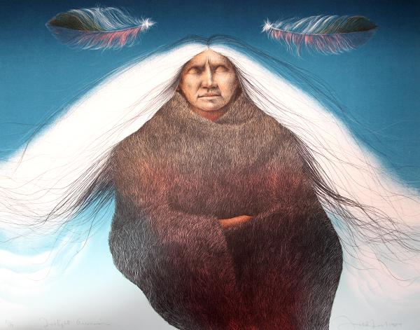 Frank_Howell,_Twlight_Ascention,_lithograph