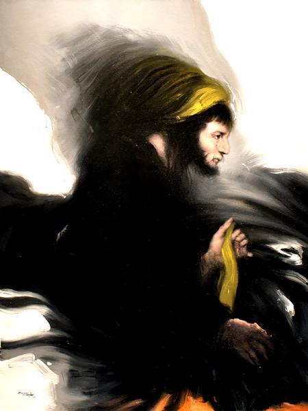 Jose_Luis_Canencia,_Carvaggio,_24x12,_oil_on_canvas_-_Copy