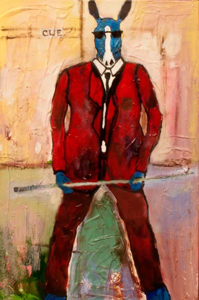 Cue,-acrylic-on-canvas