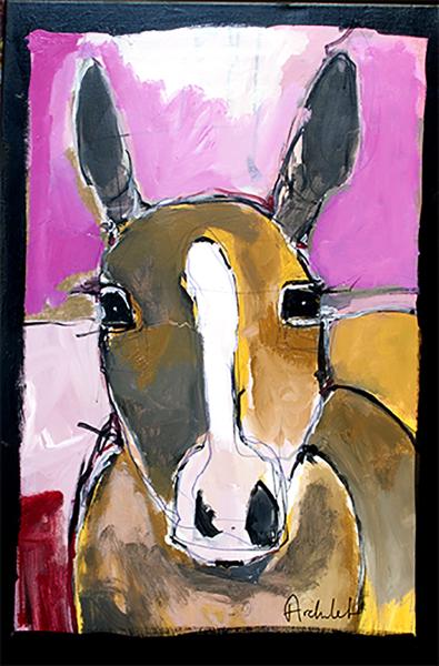 Waiting_on_Aunt_Millie,_Acrylic_on_Linen,_30x20