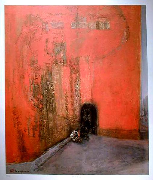 Gate_Of_Toledo,_28x23,_black_box_collotype