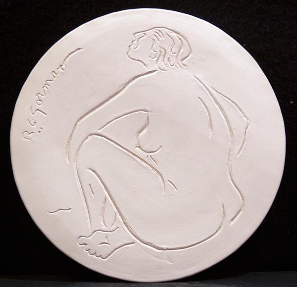 RC-Gorman,Nudes-and-Foods,-ten-plates-only,-10-inch-diameter